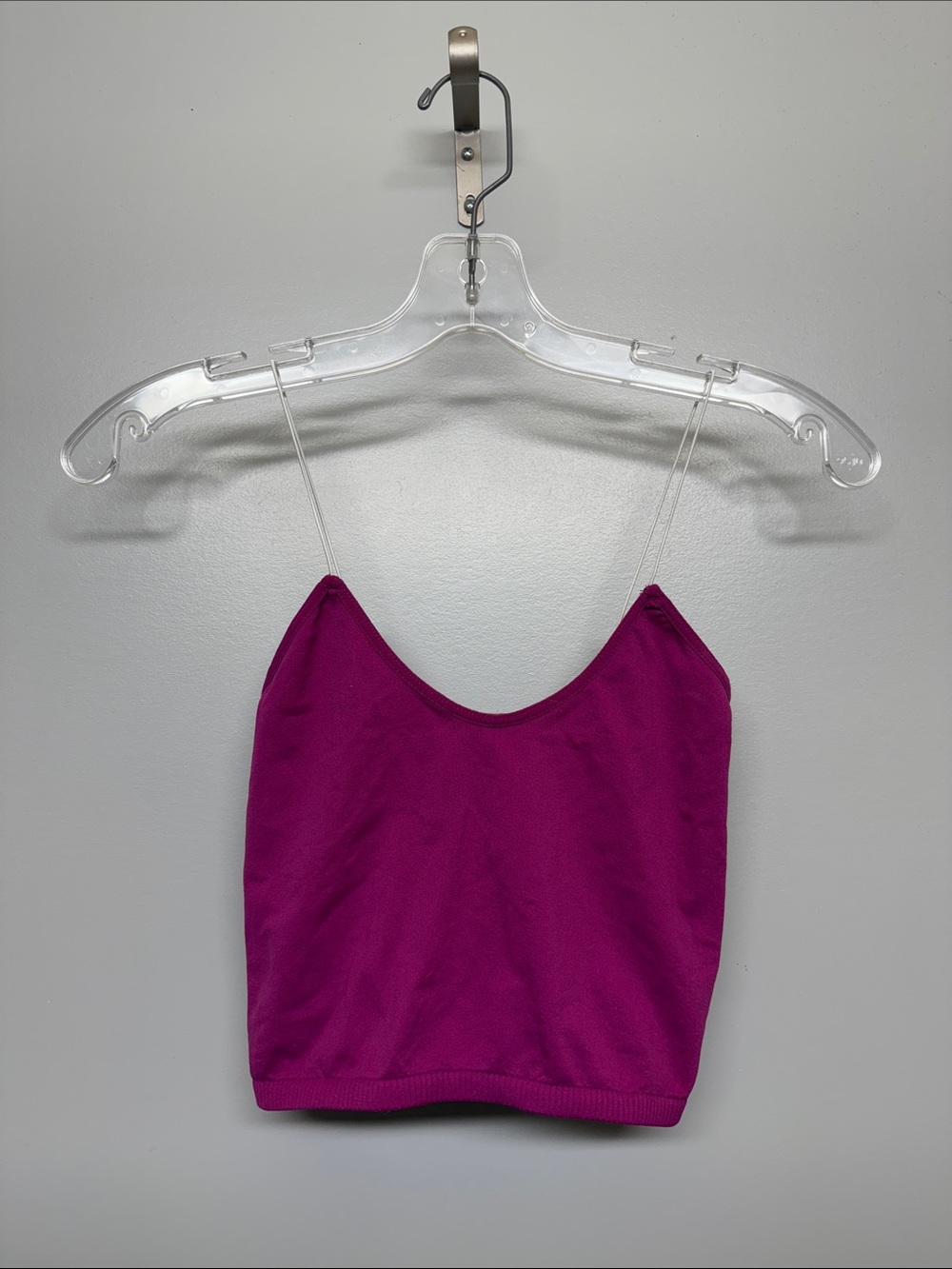 NWT Free People Fuchsia Crop Top